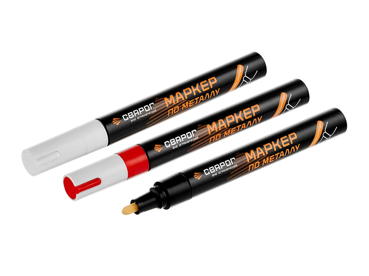 Маркер по металлу 3 мм  , черный