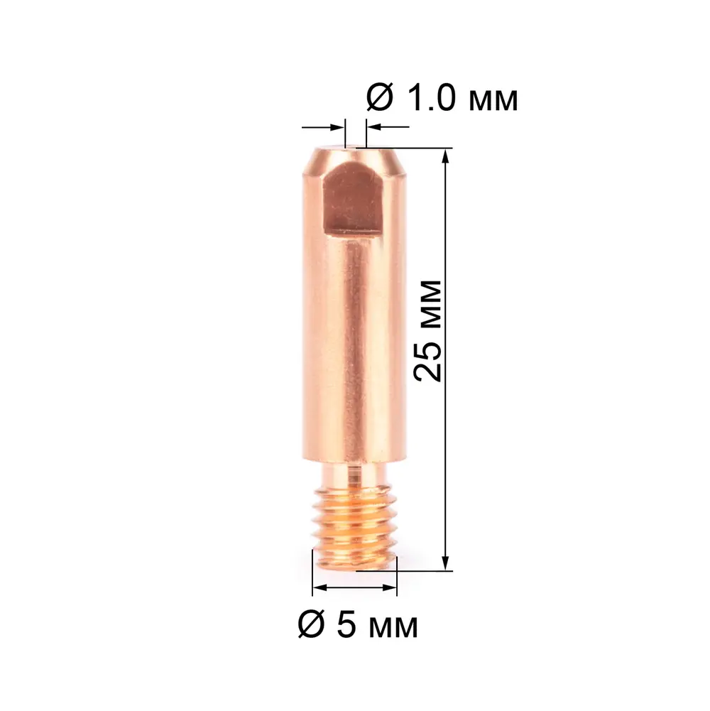 Наконечник M5х1.0 FoxWeld (140.0229, пр-во FoxWeld/КНР)