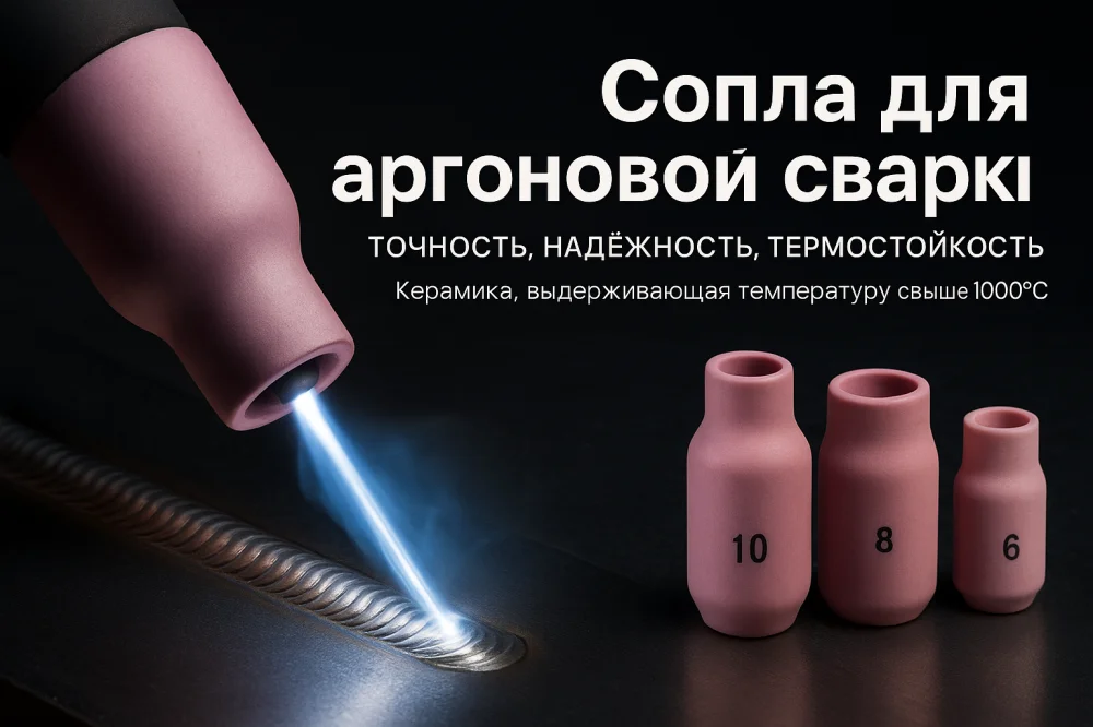 Сопло горелки для сварки TIG