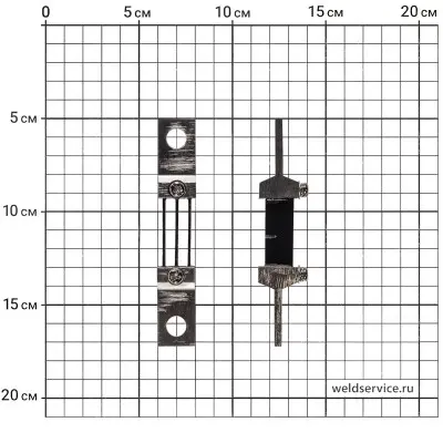 Шунт 300А 75мВ