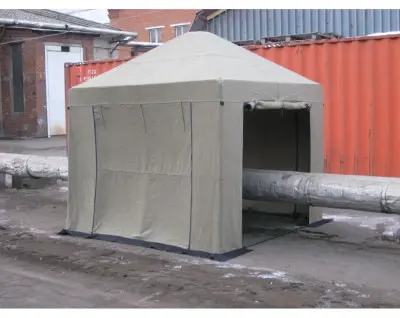 Палатка сварщика 3×3 м (брезент)
