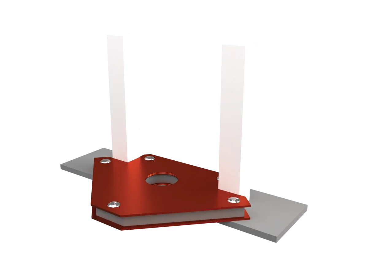 Угольник магнитный МС–23