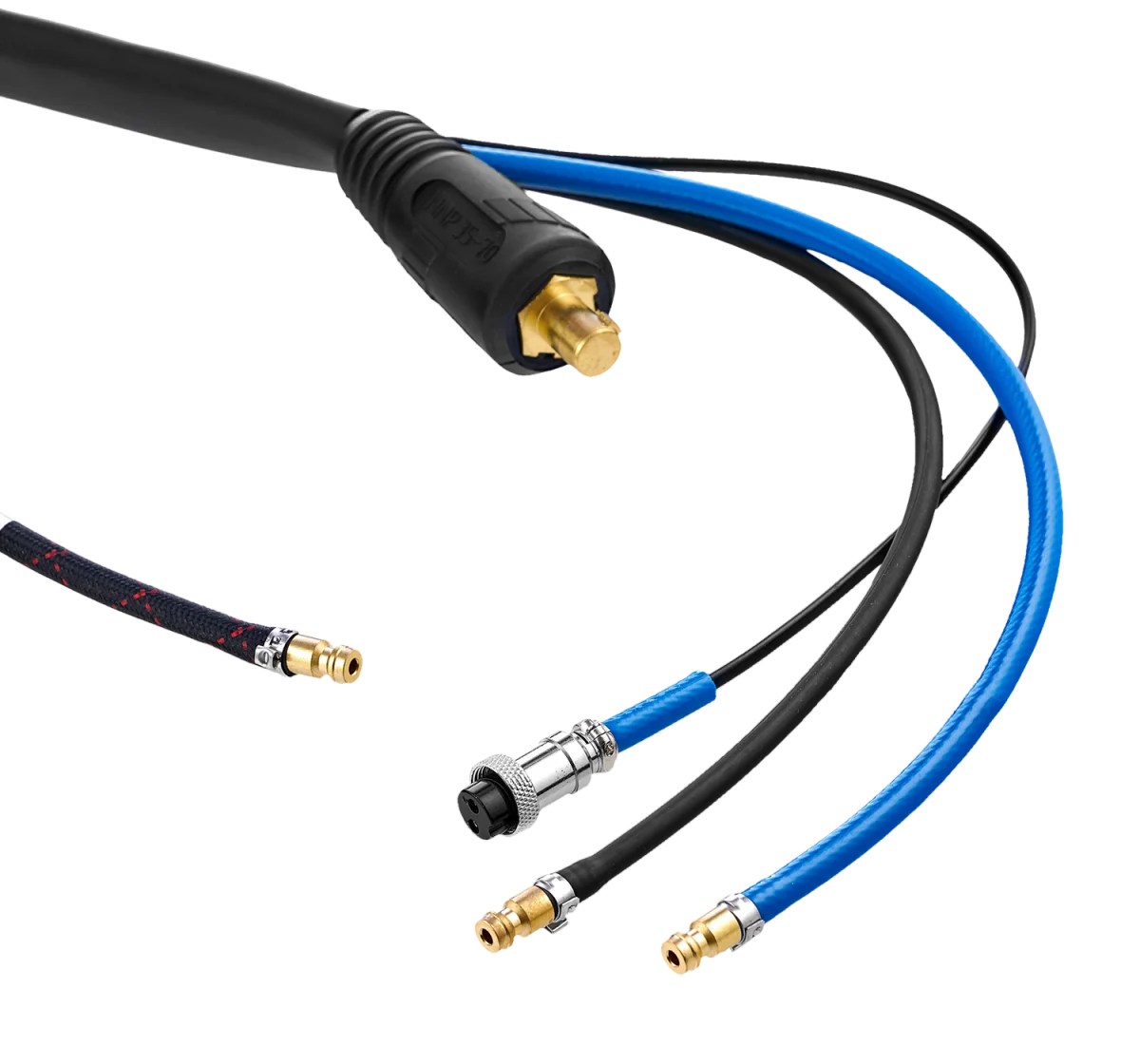 Аргоновая горелка PRO TS 18 PRO TS 18 (ОКС+б/р, 2 пин) 4 м