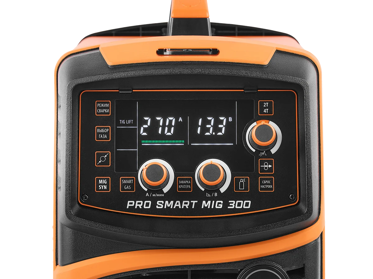 Инвертор сварочный MIG 300 "PRO SMART" (N253S)