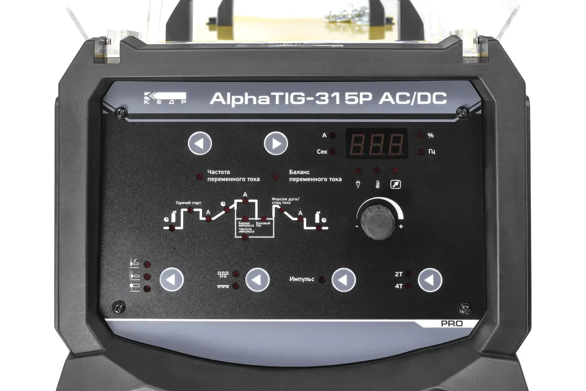 Установка аргонодуговой сварки КЕДР AlphaTIG-315P AC/DC (380В, 10-315А)
