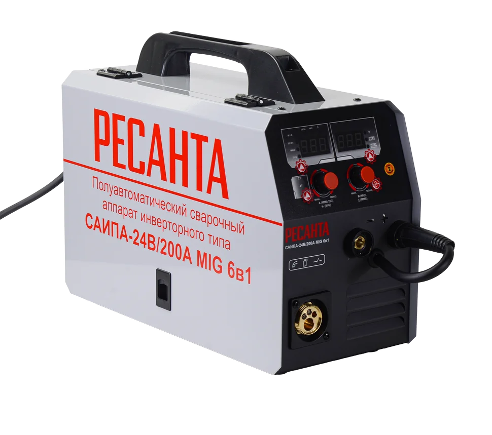 Сварочный полуавтомат Ресанта САИПА-24В/200А (MIG/MAG)