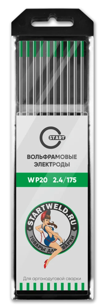 START WP 2,4/175 Вольфрамовый электрод (зеленый) WP2024175