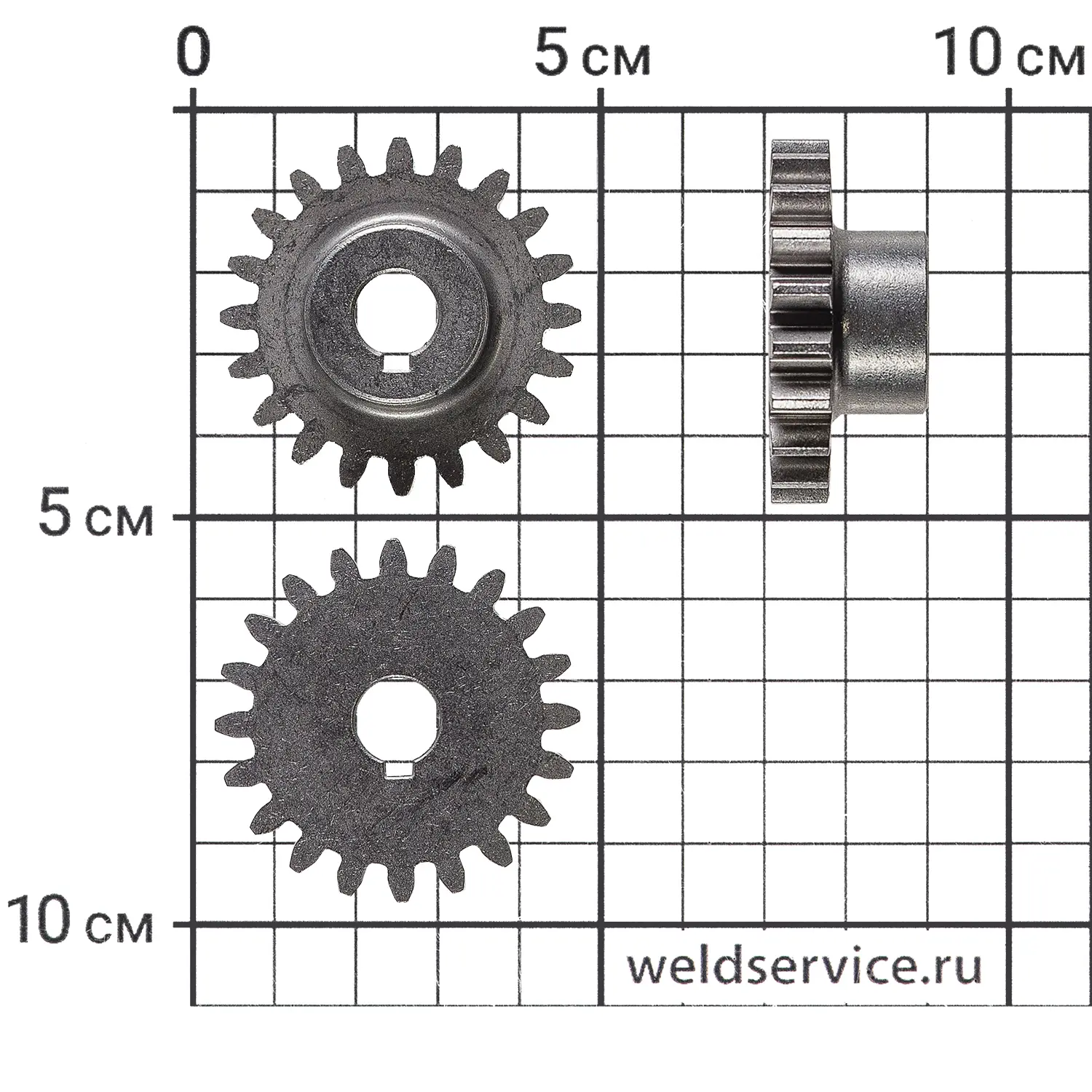 Шестеренка механизма подачи проволоки ведущая (WF-23)