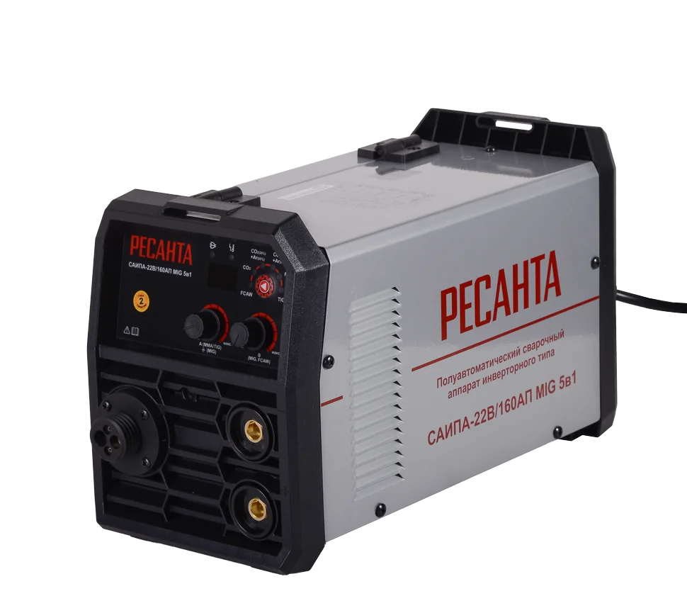 Сварочный полуавтомат Ресанта САИПА-22В/160АП MIG 5в1