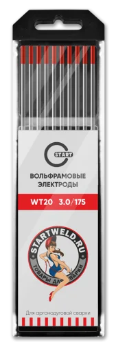 START WT 20 3,0х175 Вольфрамовый электрод (красный) WT2030175