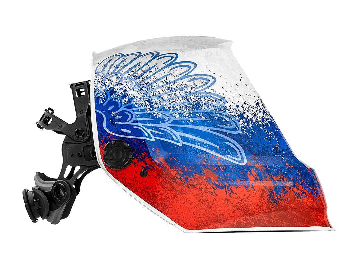 Сварочная маска хамелеон  TECH C50I ПАТРИОТ TRUE COLOR PLUS