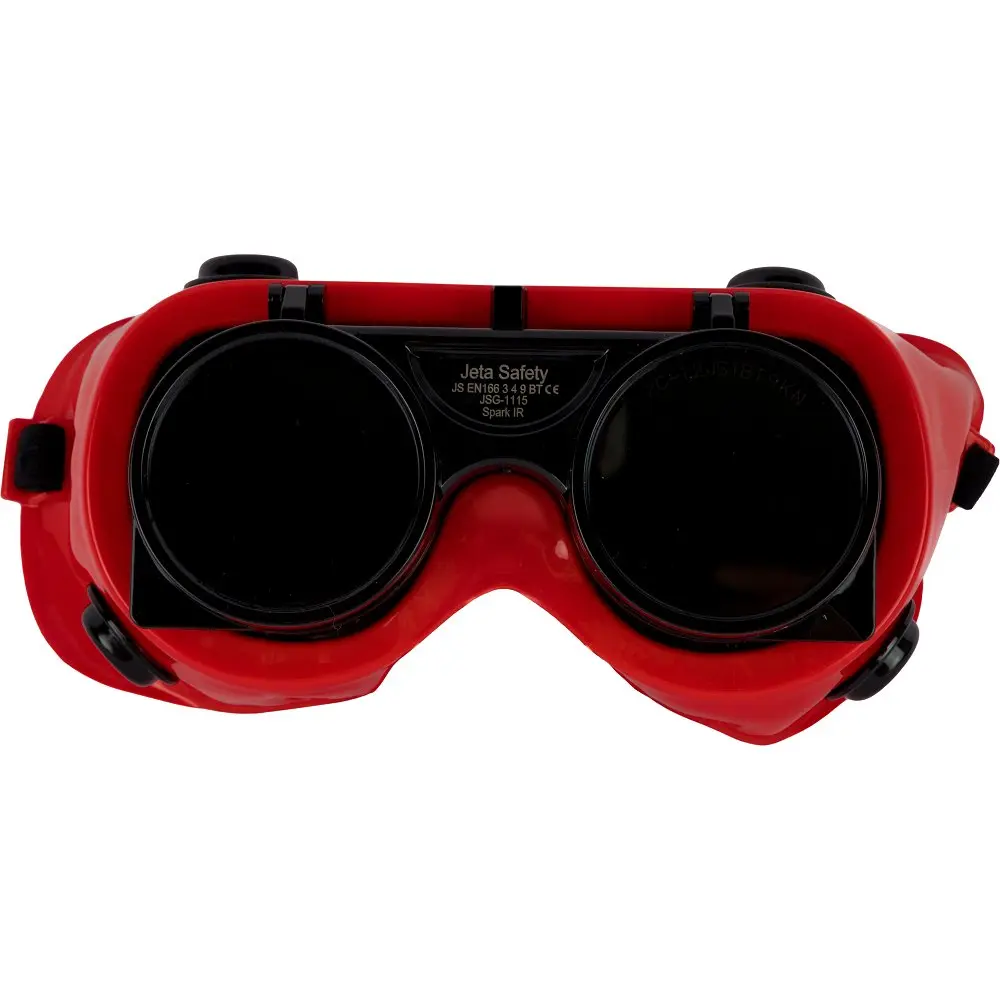 Закрытые очки для сварочных работ с двойной линзой JSG-1115