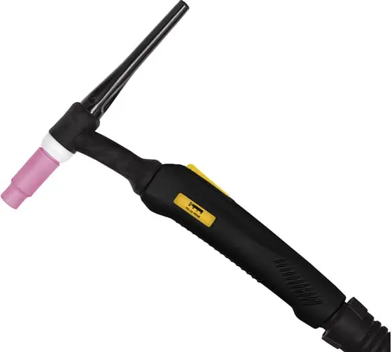 Аргоновой горелки КЕДР TIG-26 PRIME (1 кнопка, для КЕДР UltraTIG, кабель/газ G3/8, 2-PIN малый), 8,0 м.