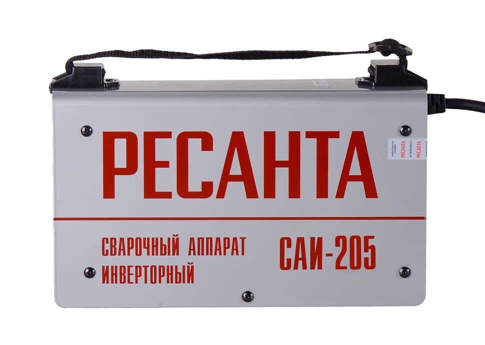 Сварочный аппарат инверторный Ресанта САИ 205 сварочный аппарат MMA