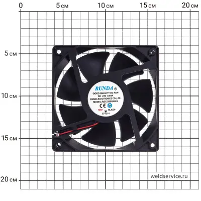 Вентилятор 120 мм/24В
