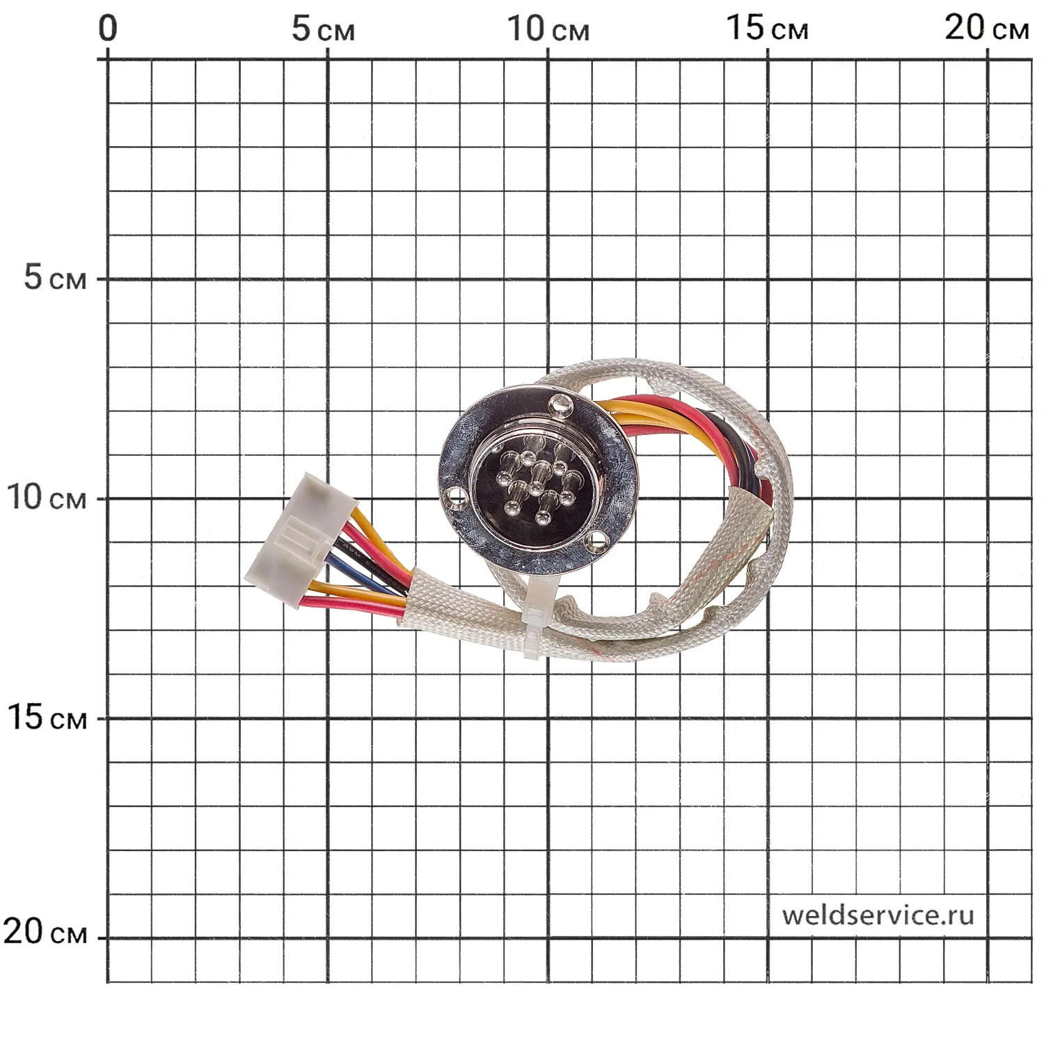 Разъем 7-пин панельный (B20613) MIG