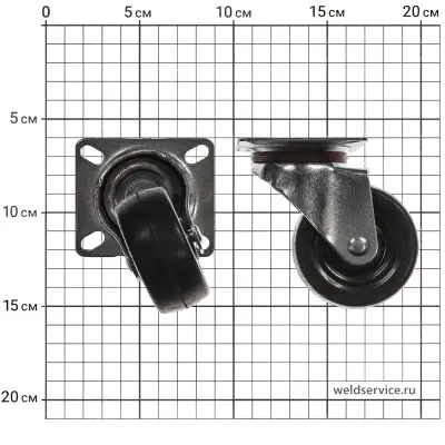 Колесо для источника MZ (поворотное)