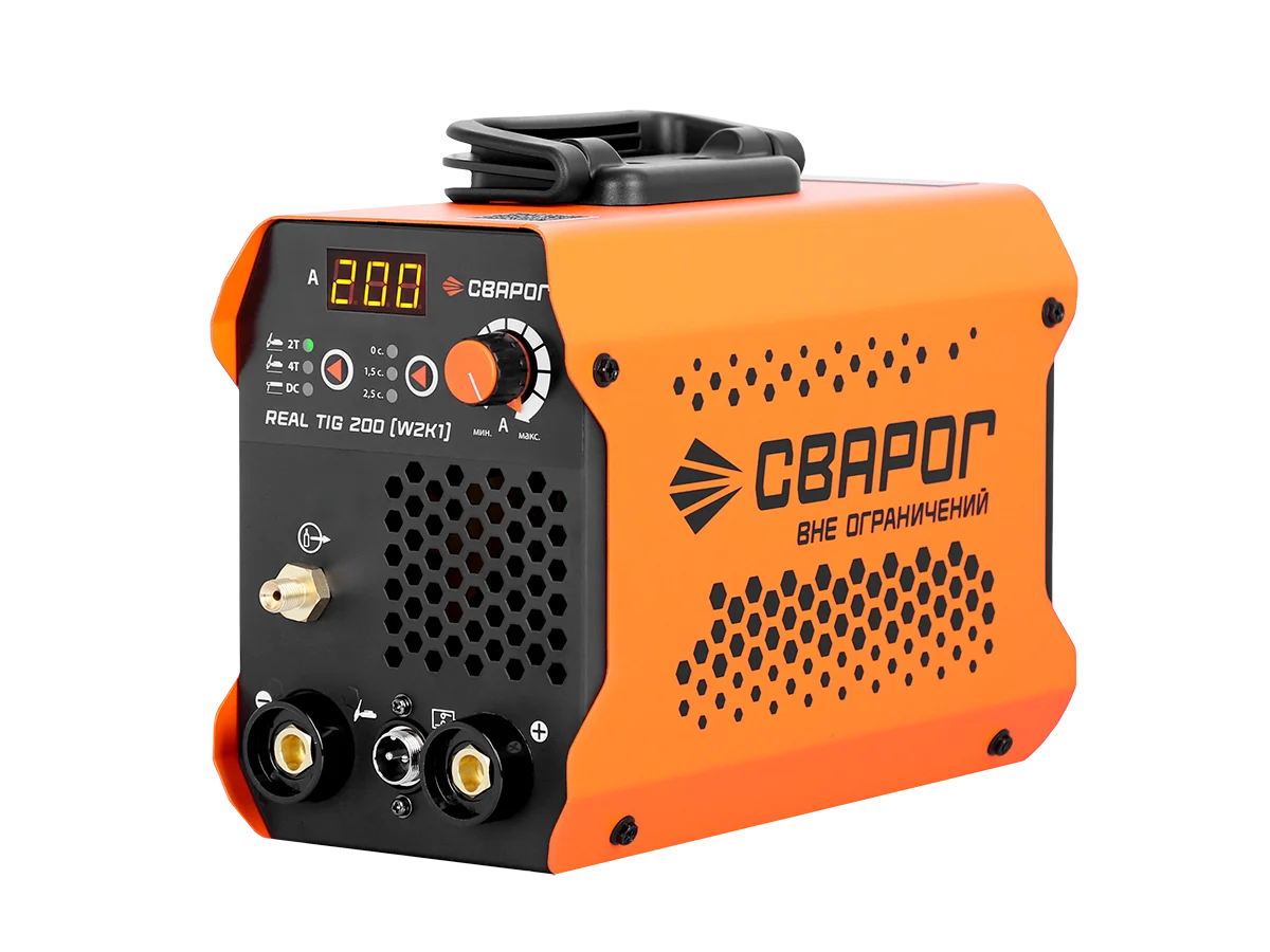 Аргонодуговой сварочный аппарат REAL TIG 200 (W2K1) сварочный аппарат 200А TIG DC MMA