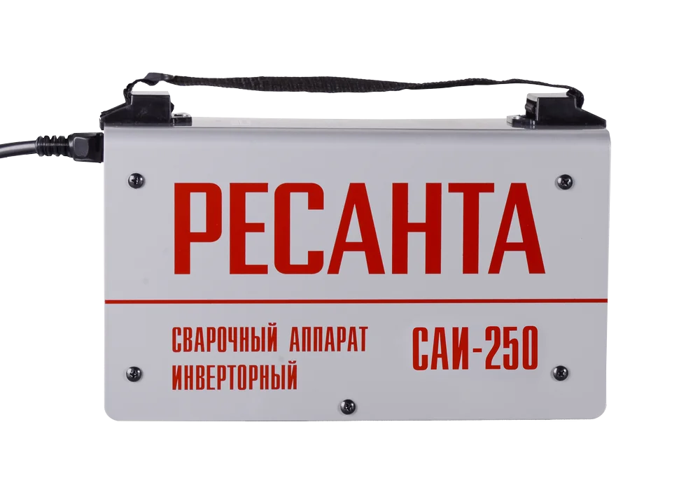 Сварочный аппарат инверторный Ресанта САИ 250 в кейсе сварочный аппарат MMA