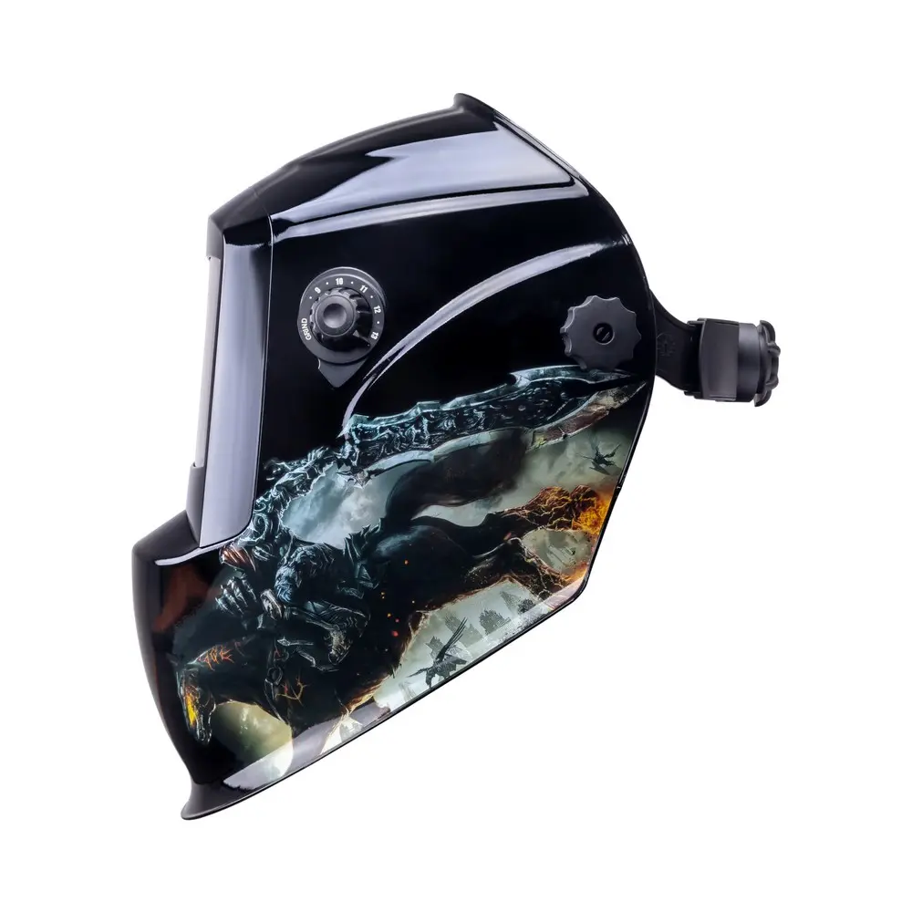 Маска сварщика КОРУНД-2 райдер (ф-р 7100V, пр-во FoxWeld/КНР), без коробки