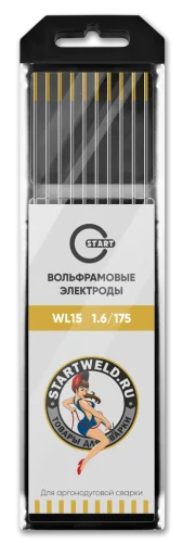 START WL 15 1,6/175 Вольфрамовый электрод (золотой) WL1516175