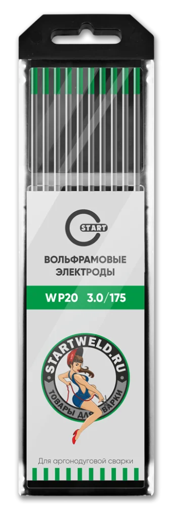 START WP 3,0/175 Вольфрамовый электрод (зеленый) WP2030175