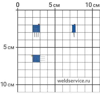 Резистор подстроечный 500 Ом