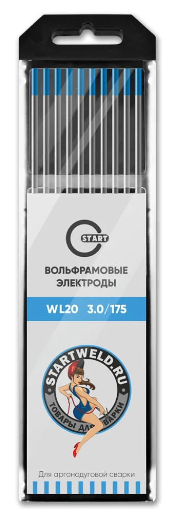 START WL 20 3,0/175 Вольфрамовый электрод (голубой) WL2030175