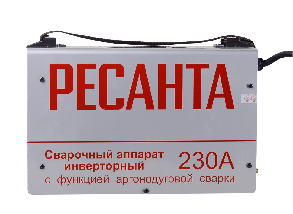 Сварочный аппарат инверторный Ресанта САИ-230 АД (аргонодуговой) сварочный аппарат MMA