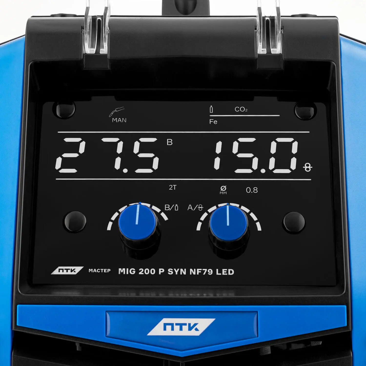 Сварочный полуавтомат ПТК МАСТЕР MIG 200 ПУЛЬС SYN NF79 LED Сварочный полуавтомат ПТК МАСТЕР MIG 200 ПУЛЬС SYN NF79 LED