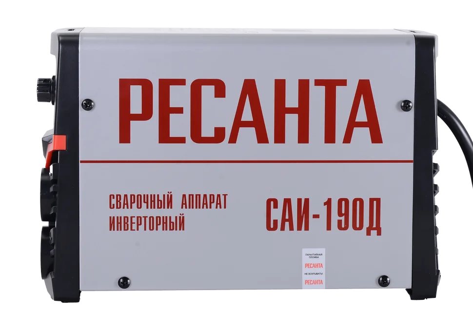 Сварочный аппарат инверторный Ресанта САИ-190Д сварочный аппарат MMA