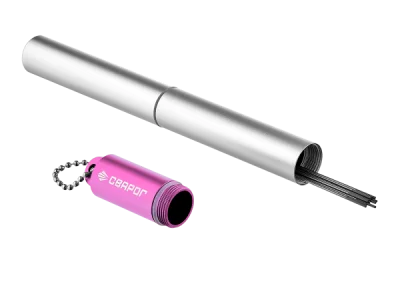 Лиловый пенал для хранения вольфрамовых электродов