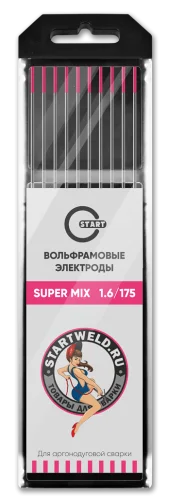 START SUPER MIX  1,6х175 Вольфрамовый электрод (розовый) WE16175