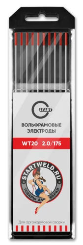 START WT 20 2,0х175 Вольфрамовый электрод (красный) WT2020175
