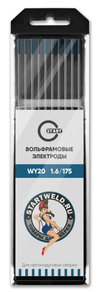 START WY 20 1,6/175 Вольфрамовый электрод (синий) WY2016175