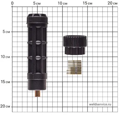 Разъём плазмотрона кабельный (СВ-)