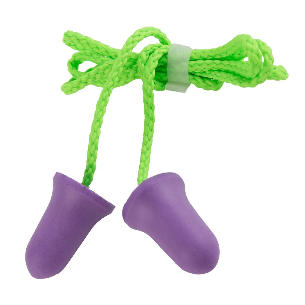 Противошумные беруши в форме колокольчика на шнурке (37 дБ) JEM-637-C