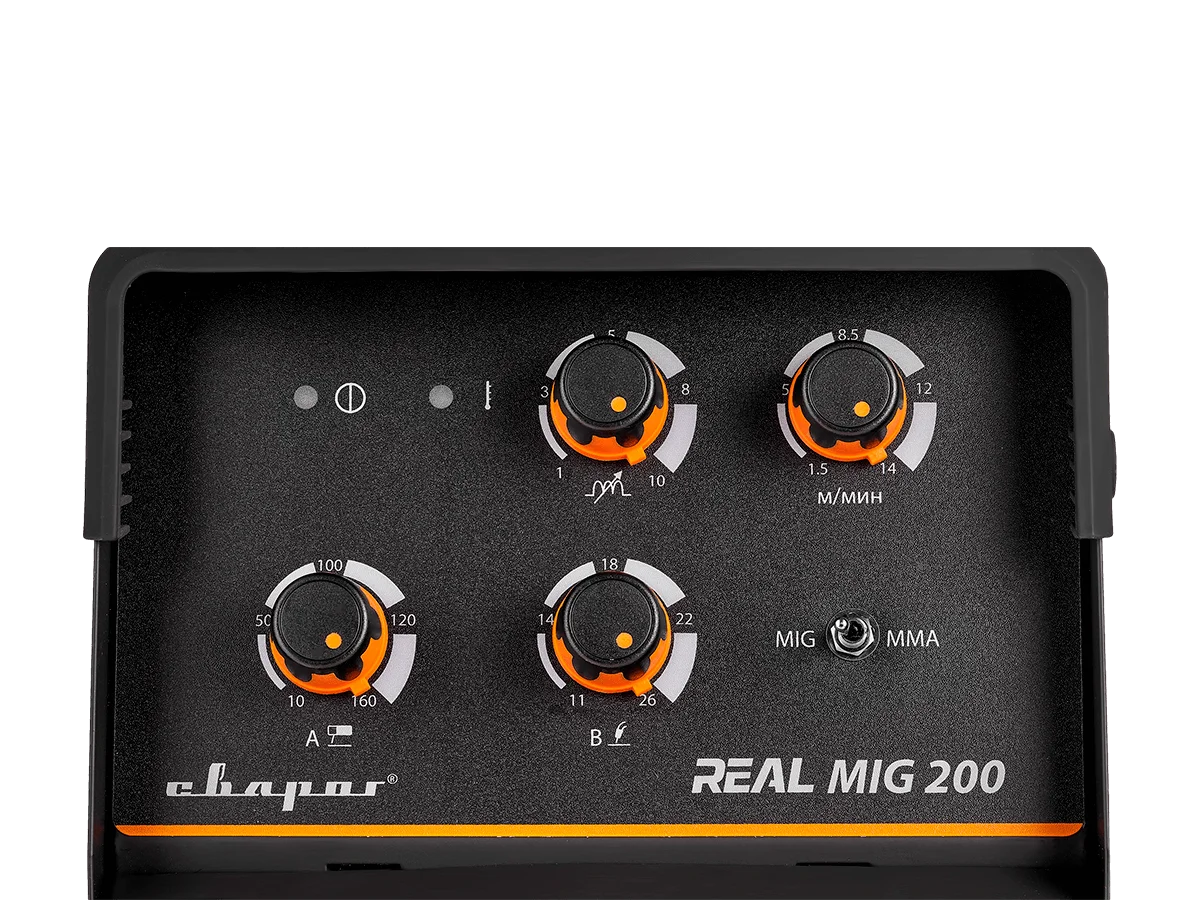 Сварочный полуавтомат REAL MIG 200 (N24002N) BLACK