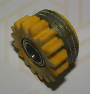 Подающий ролик, 1.6 / 1.6 с насечкой, с шариковым подшипником, желтый, Kemppi