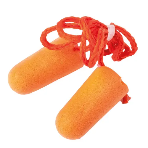 Противошумные беруши классической формы на шнурке (37 дБ) JEM-237-C