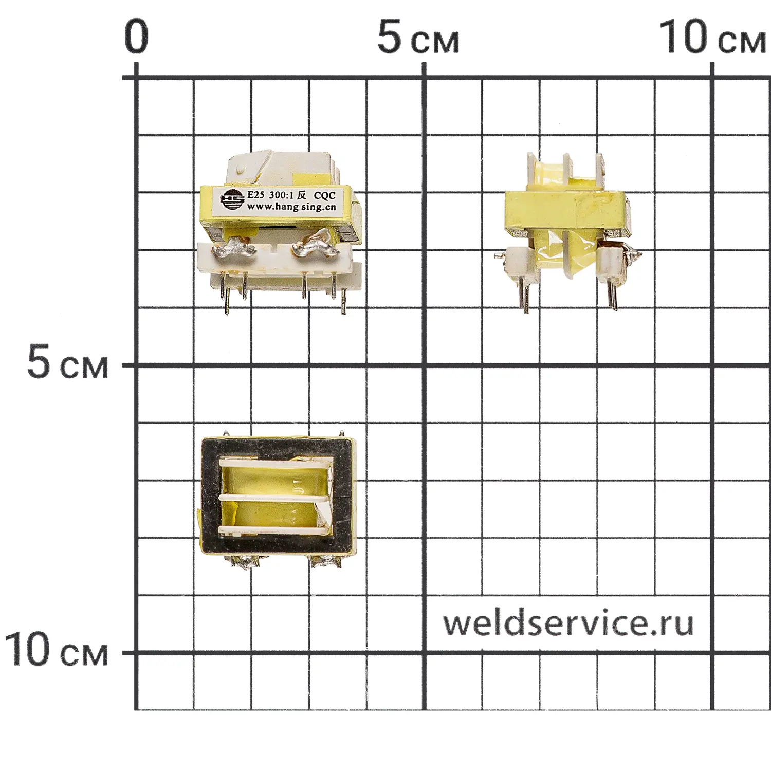 Трансформатор E25 300:1