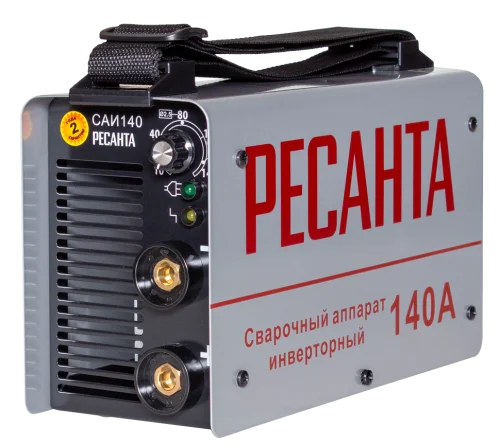 Сварочный аппарат инверторный Ресанта САИ 140 сварочный аппарат MMA