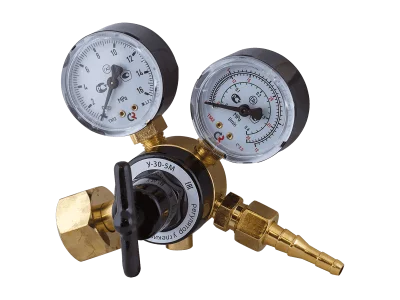 Регулятор расхода углекислотный Сварог У-30-5М (манометр + расходомер)