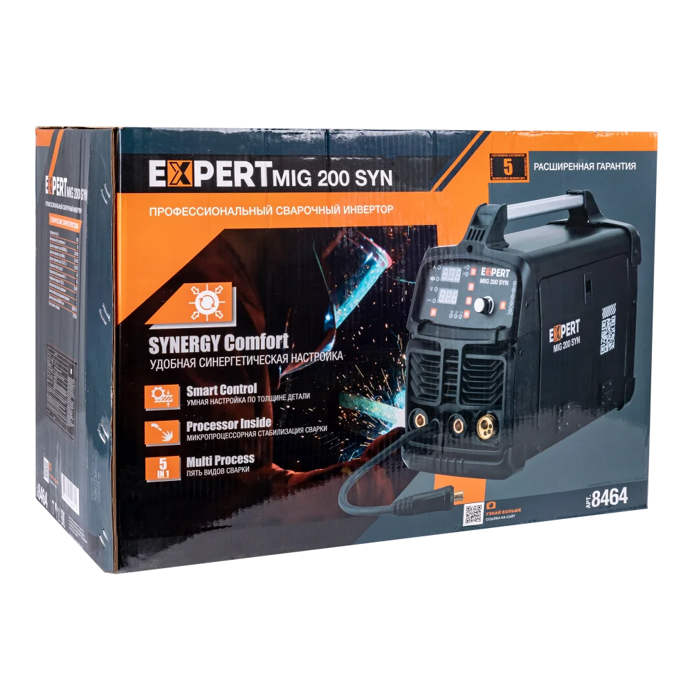 Сварочный полуавтомат EXPERT MIG 200 SYN