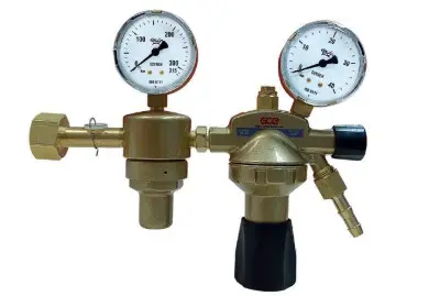 Редуктор двухступенчатый кислородный GCE Din Double Stage OXY