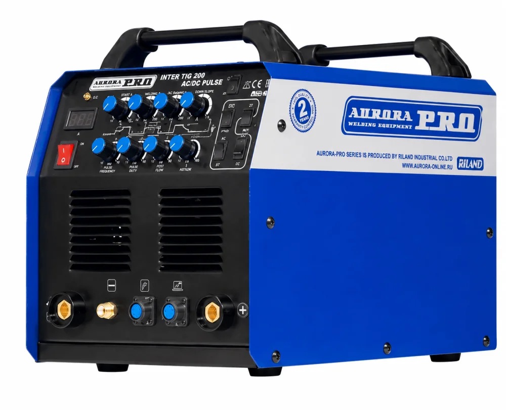 Аппарат аргонодуговой сварки AuroraPRO INTER TIG 200 AC/DC PULSE (TIG+MMA)