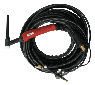 Горелка TIG 18 320A (100%), TIG 315, 4m, (Trak-50MMQ+б/р вода) с упр. разъёмами 2-3-5-7pin 4 М