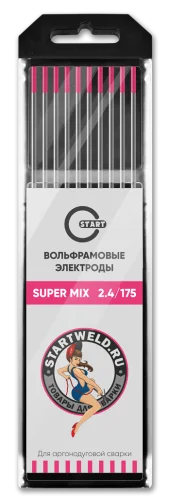 START SUPER MIX 2,4х175 Вольфрамовый электрод (розовый) WE24175
