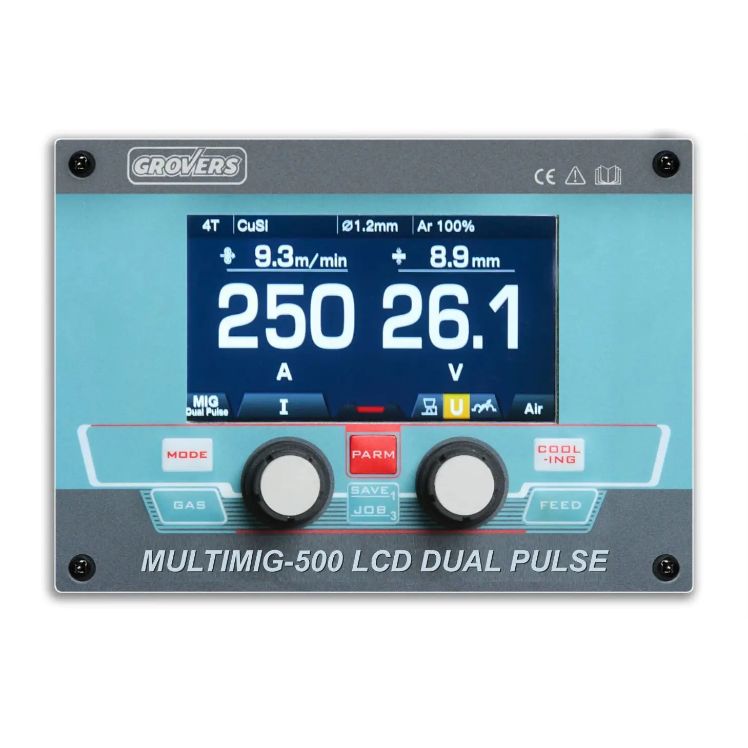 Сварочный полуавтомат GROVERS MULTIMIG-500LCD DUAL PULSE