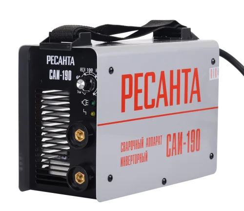 Сварочный аппарат инверторный Ресанта САИ 190 сварочный аппарат MMA